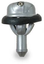 NOZZLE, WINDOW WASHER WITH SEAL, SINGLE HOLE, BUS 1966-67