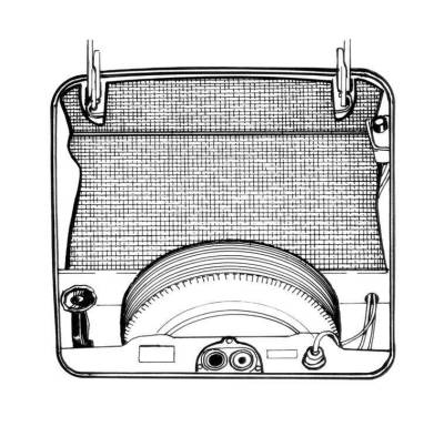 CARPET, FRONT TRUNK, OATMEAL, ALL TYPE 3 1971-73