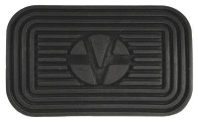 BRAKE PEDAL PAD FOR AUTOMATIC OR AUTOSTICK, ALL BUG 1971-79, BUS 1973-79, GHIA & TYPE 3 1971-74