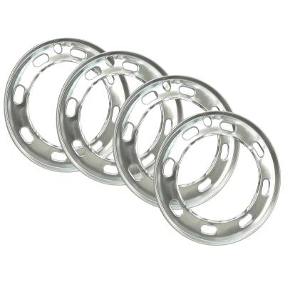 BEAUTY RING, 15" WHEELS, 10 HOLE ALUMINUM, SET OF 4, BUG / GHIA 1966-67