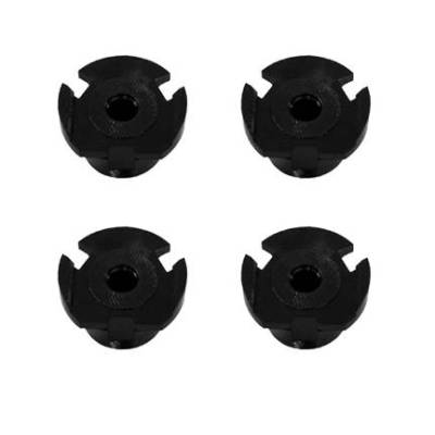 INTERIOR - Steering Wheel Parts & Covers - CLIPS, HORN PAD, SET OF 4 *GERMAN* BUG 1972-79, GHIA 72-74, TYPE 3 1972-73, THING 73-74