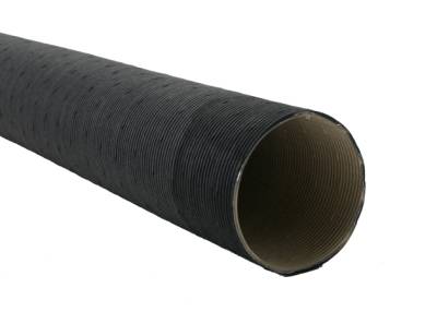 HOSE, FLEXIBLE HEATER HOSE, BLACK, NEXT TO TUNNEL, THING 1974 (2 REQ. PER CAR)