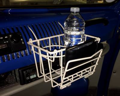 BASKET, CUP HOLDER, CHROME, BUS 1955-67 - Image 2