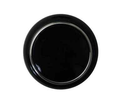 HORN BUTTON, BLACK, BUS 1955-67, BUG 1956-59