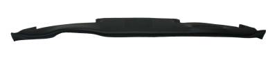 DASH PAD, BLACK, ALL GHIAS 1971-74 *MADE IN USA* - Image 1