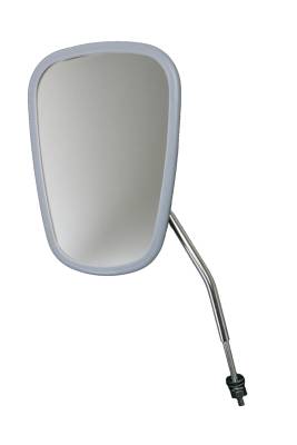 MIRROR, OUTSIDE ELEPHANT, STAINLESS STEEL, LEFT OR RIGHT, BUS 1955-67 *MADE BY WCM* - Image 1