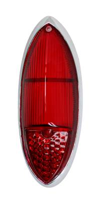 LENS, TAIL LIGHT, RED, LEFT OR RIGHT, ALL GHIAS 1960-69