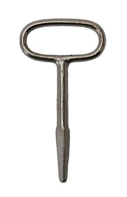 CHURCH KEY, FOR ENGINE LID, GAS FLAP & SIDE STORAGE, BUS 1955-67