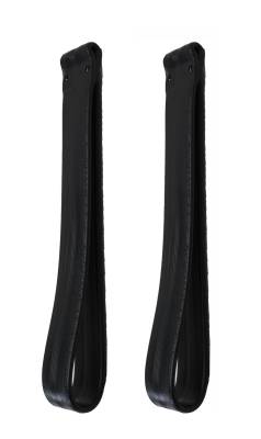ASSIST STRAPS, BLACK, LEFT & RIGHT, BUG SEDAN 1958-67 (Early 1967 up to VIN # 117290083)