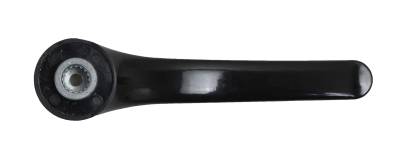 DOOR HANDLE, INNER BLACK WITH SCREW HOLE, BUS 1964-67 (1964 Bus starting at chassis # 1222026) - Image 2