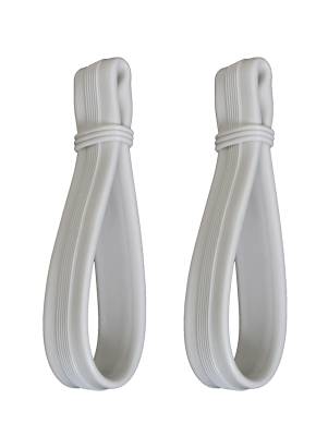 ASSIST STRAP, WHITE, SET OF 2, BUG CONV. 1958-79 (Mount Part # 151-612)