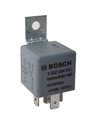 RELAY, HEADLIGHT, 6 VOLT BOSCH, ALL MODELS 1966