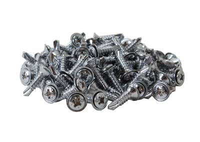 SCREWS WITH CAPTURED WASHER, INTERIOR DOOR PANELS, SET OF 100 *GERMAN* BUS 1950-67 - Image 2