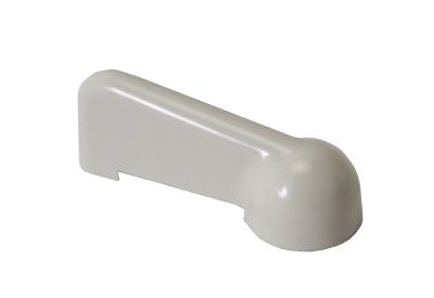 LEVER, FRESH AIR DUCT KNOB WITH SCREWS, IVORY, BUS 1955-67