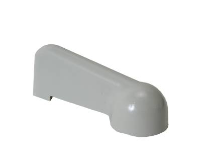 LEVER, FRESH AIR DUCT KNOB WITH SCREWS, GREY, BUS 1955-67