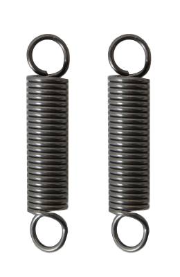 SPRINGS FOR SIDE TENSION CABLE, SET OF 2, BUG CONV. 1950-79 *MADE IN USA* - Image 1