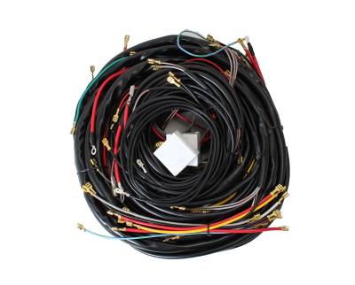 COMPLETE WIRING HARNESS, ALL TYPE 3 1961-69 WITH CARBURETORS (See description for contents) - Image 1