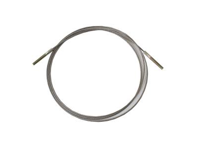 Convertible Top Parts - Convertible Hardware/Cables - TENSION WIRE, CONVERTIBLE TOP BASE, 77 3/4" LONG, BUG CONV. 1967 1/2-79 (Nuts not included) *MADE BY WCM*