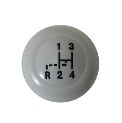 SHIFT KNOB, 12mm GREY WITH SHIFT PATTERN, BUG & BUS 68-79, GHIA 68-74, TYPE 3 61-73, THING 73-74