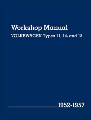 BOOK, OFFICIAL VW SERVICE MANUAL, BUG 1952-57, GHIA 1956-57 - Image 1