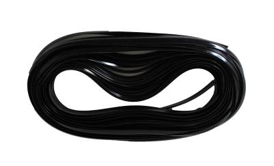 INSERT, BODY TRIM STRIP, BLACK, DELUXE BUS 1950-67 - Image 1