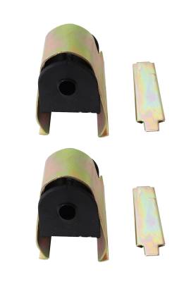 BUSHINGS, ANTI-SWAY BAR MOUNTING KIT WITH HARDWARE, LEFT & RIGHT, BUS 1968-79 - Image 1