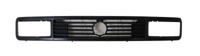 EXTERIOR - Body Molding, Emblems, Grilles & Hardware - FRONT GRILLE, SQUARE HEADLIGHT, VANAGON 1986-91