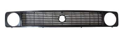 Exterior - Body Rubber & Plastic - FRONT GRILLE, ROUND HEADLIGHT, VANAGON 1980-85