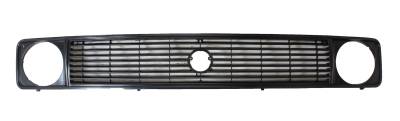 FRONT GRILLE, ROUND HEADLIGHT, VANAGON 1980-85