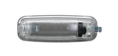 ELECTRICAL - Interior Lights - INTERIOR DOME LIGHT LENS WITH BLACK KNOB, BUG SEDAN 1970-77, TYPE 3 1961-73 (Will also work for Bug Sedan 1953-69, 10W Bulb Separate Part # N-177-232)