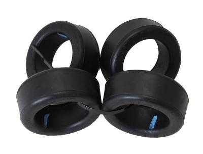 BUSHINGS, REAR TORSION ARM, INNER / OUTER LEFT AND RIGHT SET OF 4 *OEM* BUS 1955-79 - Image 2