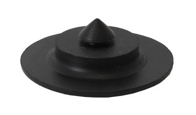 West Coast Metric - STOP, FRONT 2/3 SEAT BASE BETWEEN SEAT FRAME & PEDESTAL MAT, BUS 1963-67 - Image 2