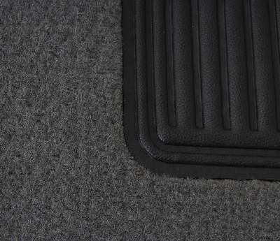 West Coast Metric - FLOOR MATS, GREY CARPET, 4 PIECES FRONT & REAR, BUG SEDAN 1946-77 - Image 2