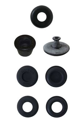 Exterior - Body Rubber & Plastic - GROMMET KIT, WIRING HARNESS, BUG 1954-57 (Includes Wire Grommets For: Dash Harness, Tail Light, Hi/Low Beam Wires, Battery Cable, Harness thru Firewall & Trunk)