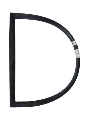 Exterior - Window Rubber - SEAL, SIDE STATIONARY QUARTER WINDOW NEXT TO VENT WING, BUS DOUBLE CAB PICKUP 1968-74 (Companion Vent Wing Seal # 221-673A-L) *MADE IN USA BY WCM* 