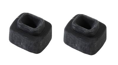 EXTERIOR - Body Rubber & Plastic - RUBBER STOPS, FRONT WINDOW FRAME TO HOOD, SET OF 2 *GERMAN* THING 1973-74