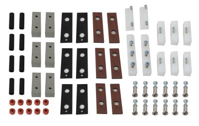 Exterior - Sunroof Covers, Seals & Hardware - SUNROOF COMPLETE SOFT PARTS REBUILD KIT, BUS 1951-63 *MADE IN USA*