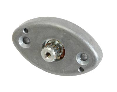 Exterior - Sunroof Seals & Parts - SUNROOF GEAR ASSEMBLY, LONG SHAFT, BUG 1964-67, BUS 1968-79