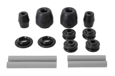 Z BAR, 14 PIECE RUBBER KIT WITH  STOPS, GUIDES, SLEEVES, BUSHINGS & RINGS, BUG 1967-68, GHIA 1967