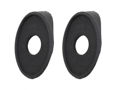 Exterior - Body Rubber & Plastic - SEALS, BUMPER OVERIDER, SET OF 2, FRONT OR REAR, BUG 1955-67 (Front Bumper With Over-Rider Requires 2, Rear Bumper With Over Rider Requires 4)