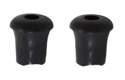 STOPS, FRONT DRIVER SEAT BACKREST, SET OF 2, BUS 1968-75