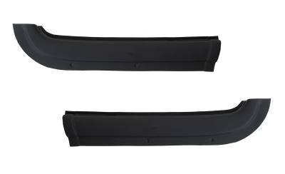 COVERS, BLACK PLASTIC, INSIDE QUARTER PANEL, GHIA SEDAN 1972-74 - Image 1