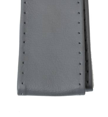 West Coast Metric - LEATHER STEERING WHEEL COVER, GREY, BUG / GHIA /TYPE 3 - Image 2