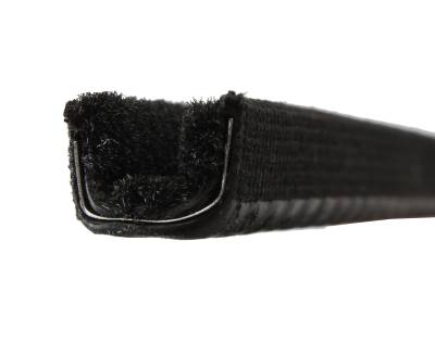 West Coast Metric - WINDOW FELT CHANNEL, 18" LONG *GERMAN* LEFT & RIGHT, BUG SEDAN 1965-77, BUS 1968-79, TYPE 3 1966-74 - Image 3
