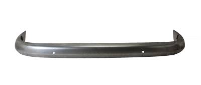 REAR BUMPER BLADE, RAW STEEL WITH OVER RIDER HOLES, BUS 1959-67