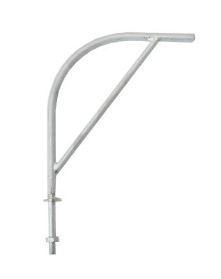 West Coast Metric - MIRROR ARM, HARP STYLE GALVANIZED STEEL, LEFT & RIGHT, BUS 1955-67 - Image 2
