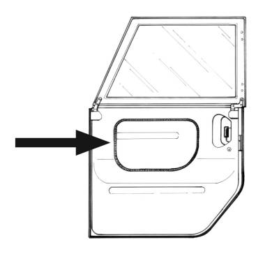 PINCH WELT, DOOR OPENINGS, FRONT & REAR SET, THING 1973-74 - Image 1