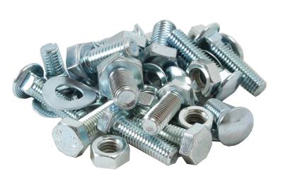 FRONT BUMPER BOLTS & NUTS, BUS 1968-72