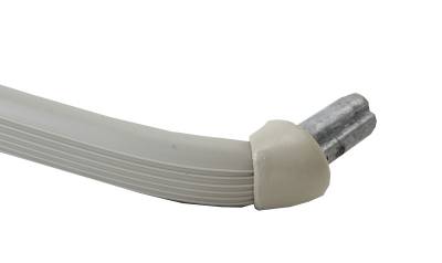 GRAB HANDLE, FULL MIDDLE BACK SEAT, BEIGE GREY, BUS 1964-67 (1 Short & 1 Long Handle) - Image 3