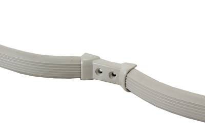 GRAB HANDLE, FULL MIDDLE BACK SEAT, BEIGE GREY, BUS 1964-67 (1 Short & 1 Long Handle) - Image 2